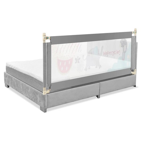 Grey adjustable height bed - grey,