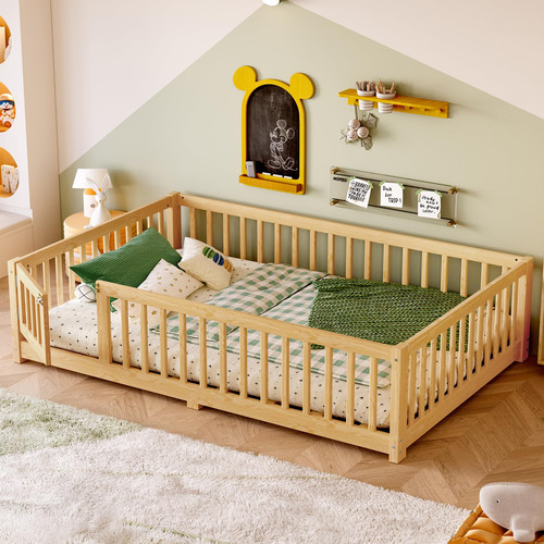 Bellemave full size floor - full, bed